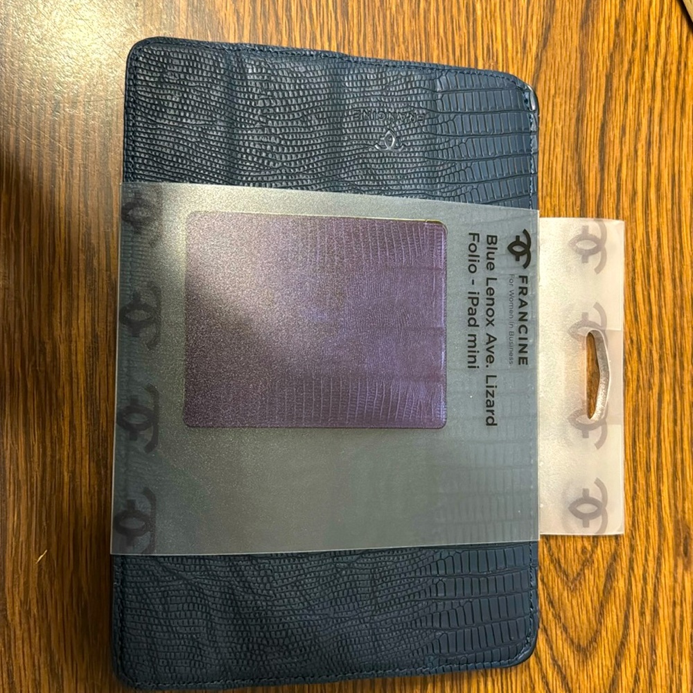Blue iPad mini case
